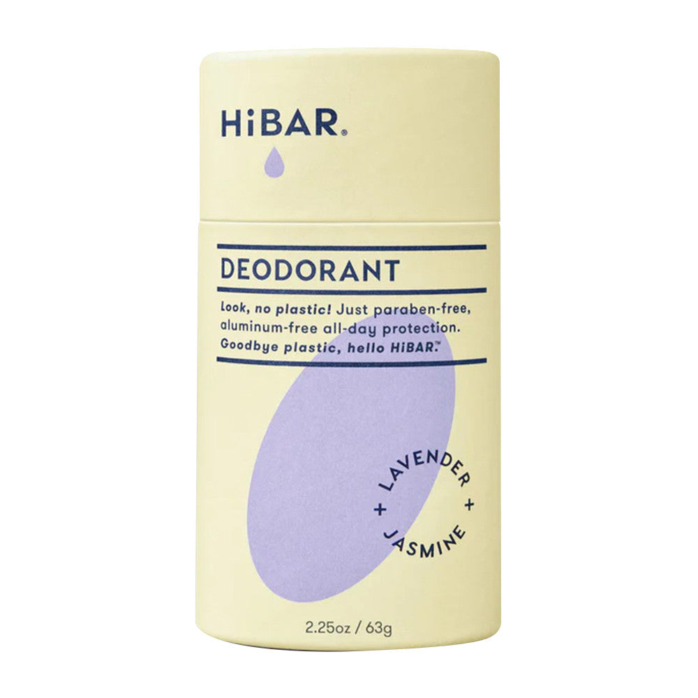 HiBar Lavender and Jasmine Solid Deodorant, 2.25 Oz